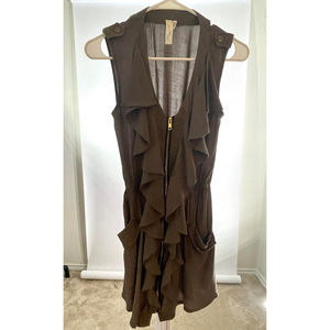 Tini Lili Green Ruffle Romper